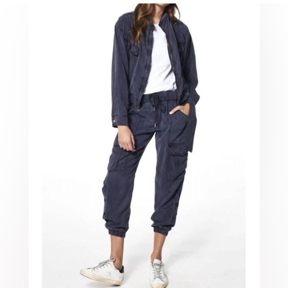 NWOT Young Fabulous & Broke Cargo Utility Jogger in Blue